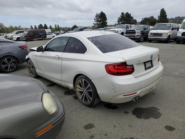 WBA1F9C57GV545699 - 2016 BMW 228 I SULEV WHITE photo 2