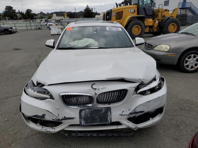 WBA1F9C57GV545699 - 2016 BMW 228 I SULEV WHITE photo 5