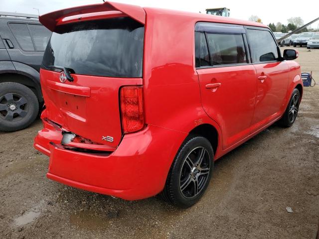 JTLKE50E491097167 - 2009 TOYOTA SCION XB RED photo 3