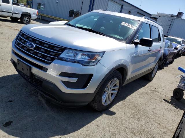 1FM5K7B84HGE42256 - 2017 FORD EXPLORER SILVER photo 1