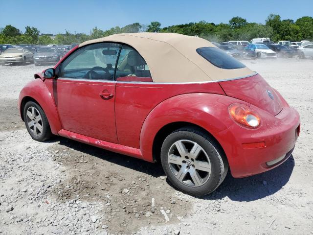3VWPF31YX6M318195 - 2006 VOLKSWAGEN NEW BEETLE CONVERTIBLE RED photo 2