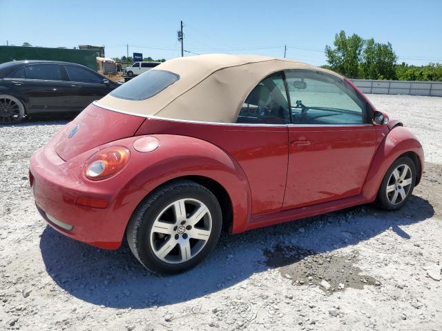 3VWPF31YX6M318195 - 2006 VOLKSWAGEN NEW BEETLE CONVERTIBLE RED photo 3