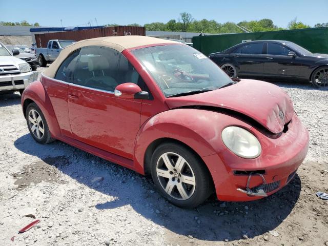 3VWPF31YX6M318195 - 2006 VOLKSWAGEN NEW BEETLE CONVERTIBLE RED photo 4
