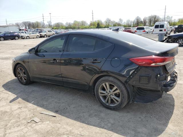 5NPD84LF1JH221337 - 2018 HYUNDAI ELANTRA SEL BLACK photo 2