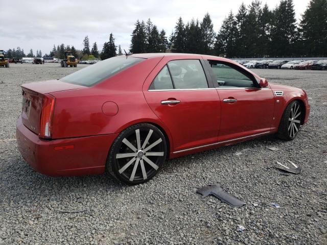 1G6DZ67A080140170 - 2008 CADILLAC STS RED photo 3
