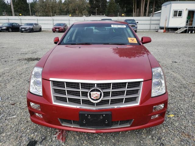 1G6DZ67A080140170 - 2008 CADILLAC STS RED photo 5