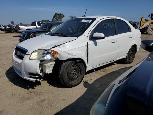 KL1TD56E89B320645 - 2009 CHEVROLET AVEO LS 白色 照片 1