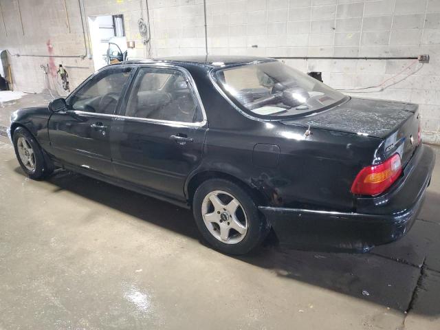 JH4KA767XPC025286 - 1993 ACURA LEGEND LS BLACK photo 2