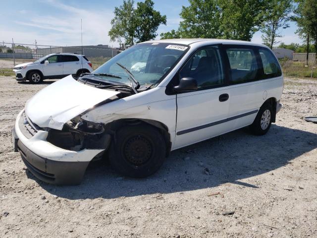 2P4FP25B1VR105540 - 1997 PLYMOUTH VOYAGER WHITE photo 1