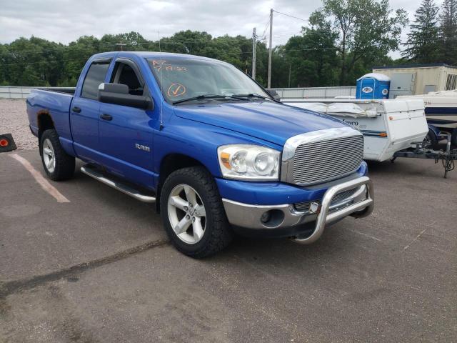 1D7HU18N78J148624 - 2008 DODGE RAM 1500 ST BLUE photo 1