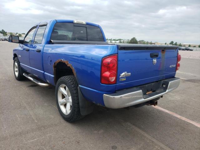 1D7HU18N78J148624 - 2008 DODGE RAM 1500 ST BLUE photo 3