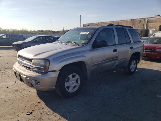 1GNDT13S322474535 - 2002 CHEVROLET TRAILBLAZE SILVER photo 1