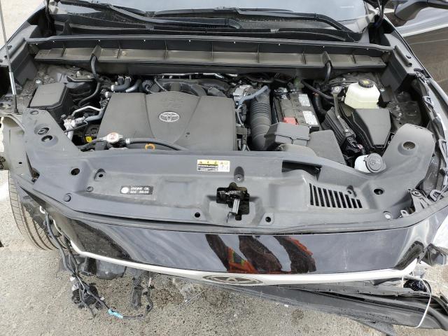 5TDHZRBH8NS244791 - 2022 TOYOTA HIGHLANDER XLE Սև լուսանկար 12