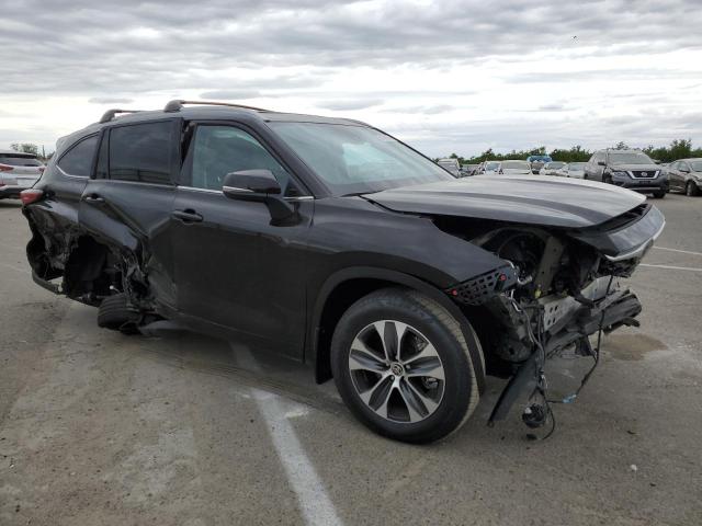 5TDHZRBH8NS244791 - 2022 TOYOTA HIGHLANDER XLE Սև լուսանկար 4