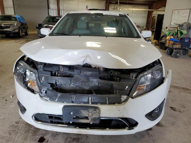 3FAHP0HGXAR222763 - 2010 FORD FUSION SE WHITE photo 5