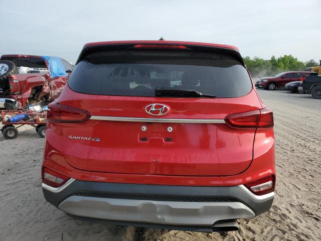 5NMS23AD9LH271102 - 2020 HYUNDAI SANTA FE SE RED photo 6