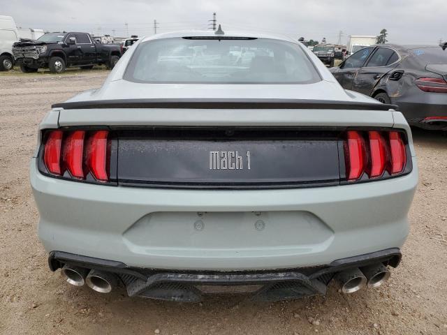 1FA6P8R01N5555191 - 2022 FORD MUSTANG MACH I SILVER photo 6