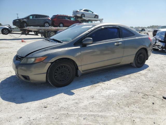 2HGFG12616H552660 - 2006 HONDA CIVIC LX GRAY photo 1