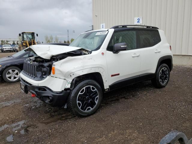 ZACCJBCT9FPC42431 - 2015 JEEP RENEGADE TRAILHAWK WHITE photo 1