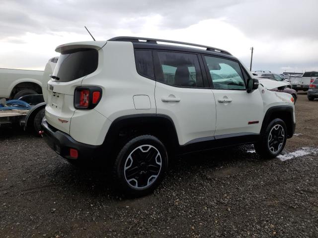 ZACCJBCT9FPC42431 - 2015 JEEP RENEGADE TRAILHAWK WHITE photo 3