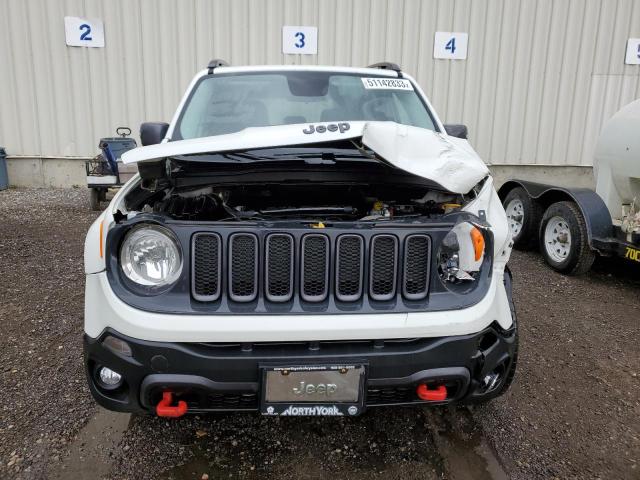 ZACCJBCT9FPC42431 - 2015 JEEP RENEGADE TRAILHAWK WHITE photo 5