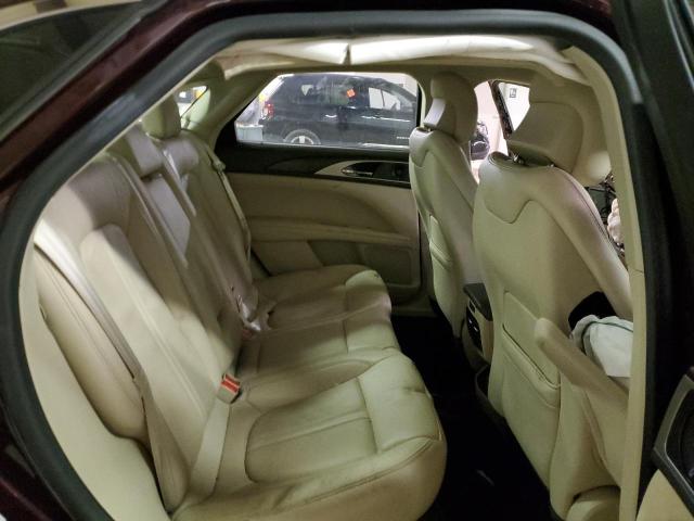 3LN6L5FCXJR604927 - 2018 LINCOLN MKZ RESERVE ბურგუნდია ფოტო 10