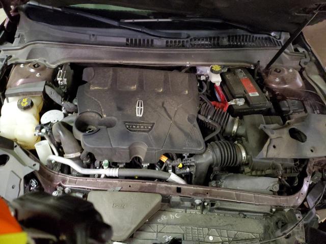 3LN6L5FCXJR604927 - 2018 LINCOLN MKZ RESERVE ბურგუნდია ფოტო 11