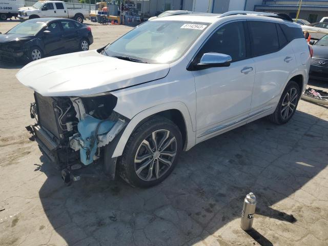 3GKALSEX9JL154163 - 2018 GMC TERRAIN DENALI WHITE photo 1