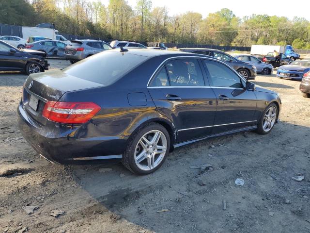 WDDHF8HB1BA383312 - 2011 MERCEDES-BENZ E 350 4MATIC BLUE photo 3