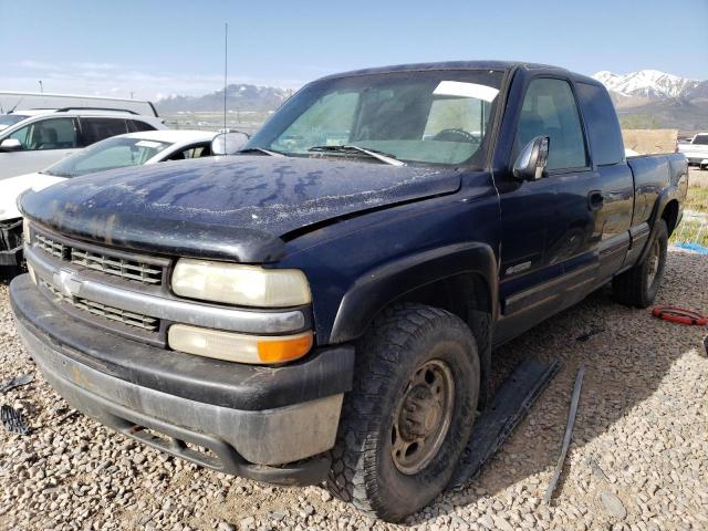 1GCGK29U2XE133401 - 1999 CHEVROLET SILVERADO K2500 BLUE photo 1