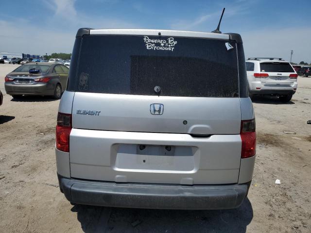 5J6YH18706L015506 - 2006 HONDA ELEMENT EX SILVER photo 6