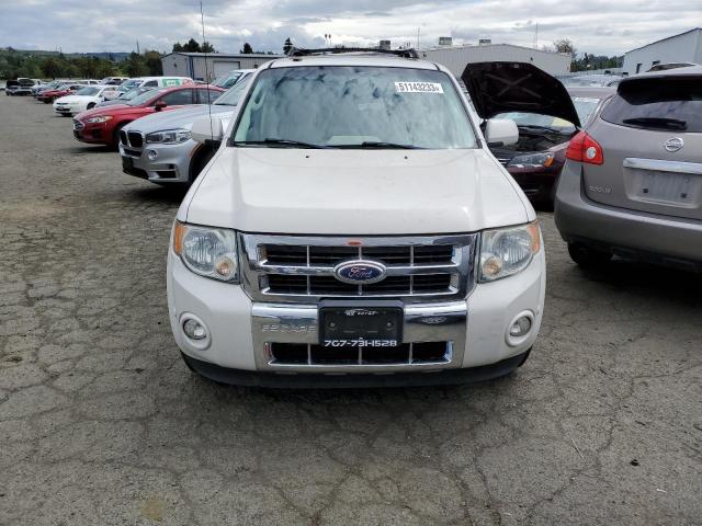 1FMCU4K36AKC15304 - 2010 FORD ESCAPE HYBRID WHITE photo 5