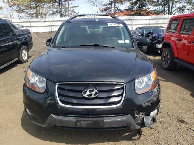 5XYZHDAG9BG028329 - 2011 HYUNDAI SANTA FE SE BLACK photo 5