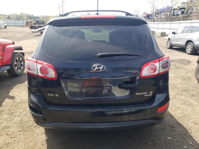 5XYZHDAG9BG028329 - 2011 HYUNDAI SANTA FE SE BLACK photo 6