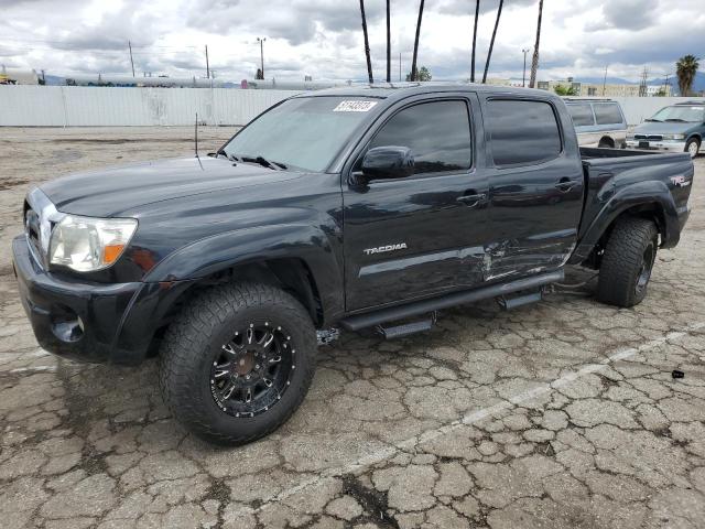 5TEJU62N28Z498458 - 2008 TOYOTA TACOMA DOUBLE CAB PRERUNNER BLACK photo 1