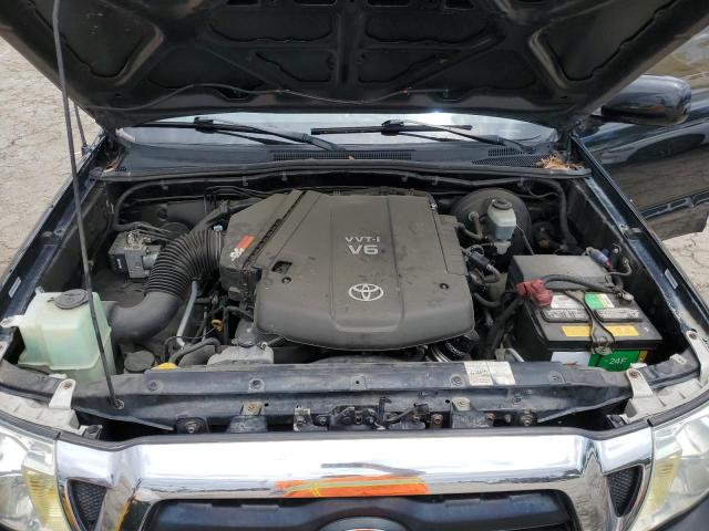 5TEJU62N28Z498458 - 2008 TOYOTA TACOMA DOUBLE CAB PRERUNNER BLACK photo 11