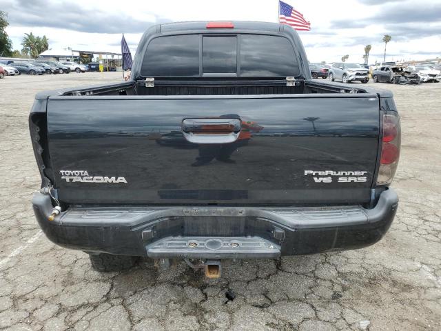 5TEJU62N28Z498458 - 2008 TOYOTA TACOMA DOUBLE CAB PRERUNNER BLACK photo 6