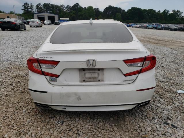 1HGCV1F35KA112913 - 2019 HONDA ACCORD SPORT WHITE photo 6