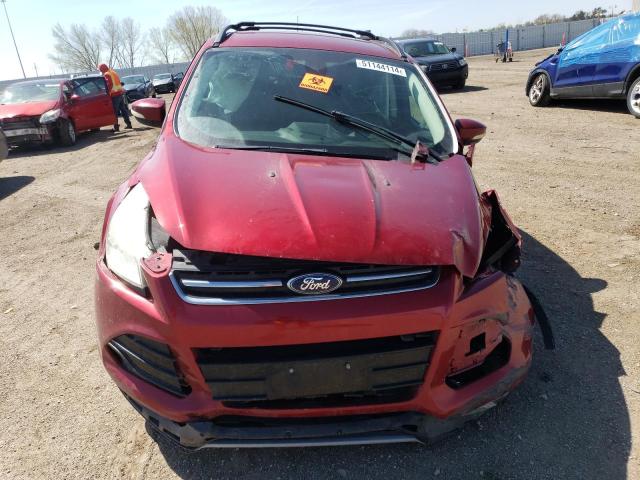 1FMCU9H91DUB43221 - 2013 FORD ESCAPE SEL RED photo 5