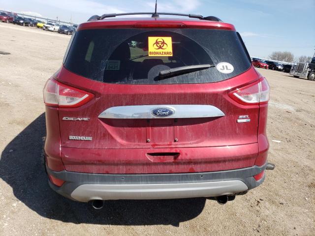 1FMCU9H91DUB43221 - 2013 FORD ESCAPE SEL RED photo 6