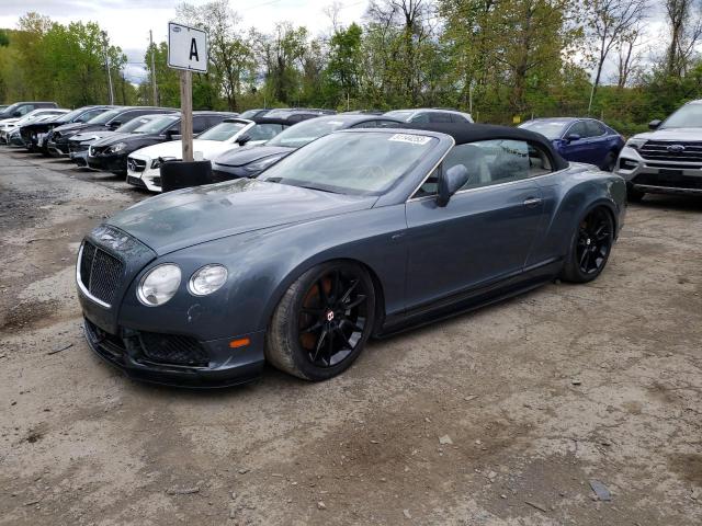 SCBGH3ZA1EC096251 - 2014 BENTLEY CONTINENTA GT V8 S GRAY photo 1