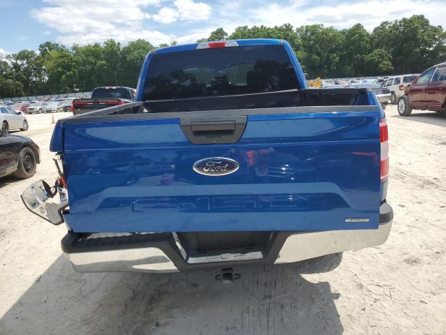 1FTEW1EP2JFC30539 - 2018 FORD F150 SUPERCREW BLUE photo 6