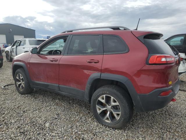 1C4PJMBB0GW326471 - 2016 JEEP CHEROKEE TRAILHAWK MAROON photo 2