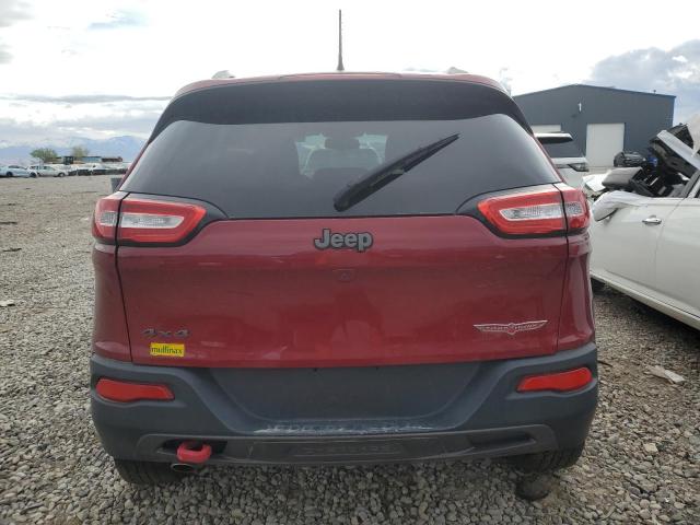 1C4PJMBB0GW326471 - 2016 JEEP CHEROKEE TRAILHAWK MAROON photo 6