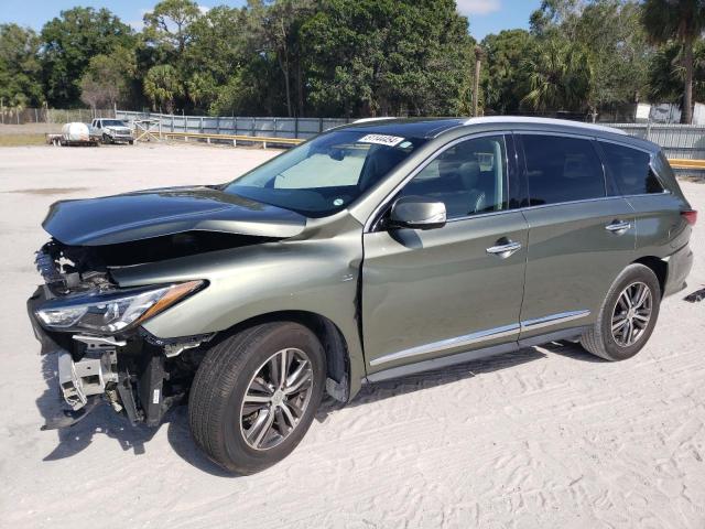 5N1DL0MN0HC501619 - 2017 INFINITI QX60 GREEN photo 1