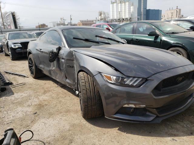 1FA6P8CF2H5249585 - 2017 FORD MUSTANG GT CHARCOAL photo 4