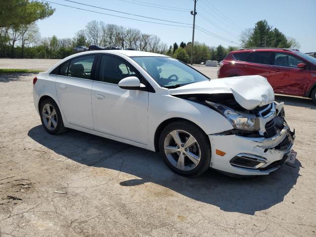 1G1PE5SB2F7240364 - 2015 CHEVROLET CRUZE LT WHITE photo 4