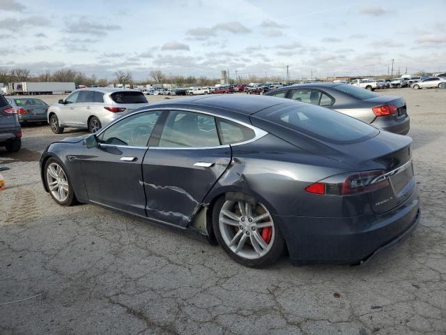 5YJSA1E48FF112868 - 2015 TESLA MODEL S Մոխրագույն լուսանկար 2