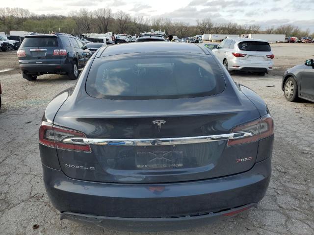 5YJSA1E48FF112868 - 2015 TESLA MODEL S Մոխրագույն լուսանկար 6