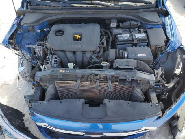 KMHD74LF8HU059110 - 2017 HYUNDAI ELANTRA SE BLUE photo 11